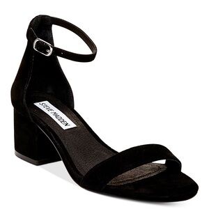 Steve Madden Black Block Heel Sandals